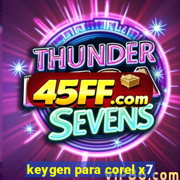 keygen para corel x7
